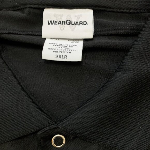 BMW Black Polo Shirt Embroidered Logo Mens 2XL Short Sleeve Snap-Up Collar - Picture 9 of 11